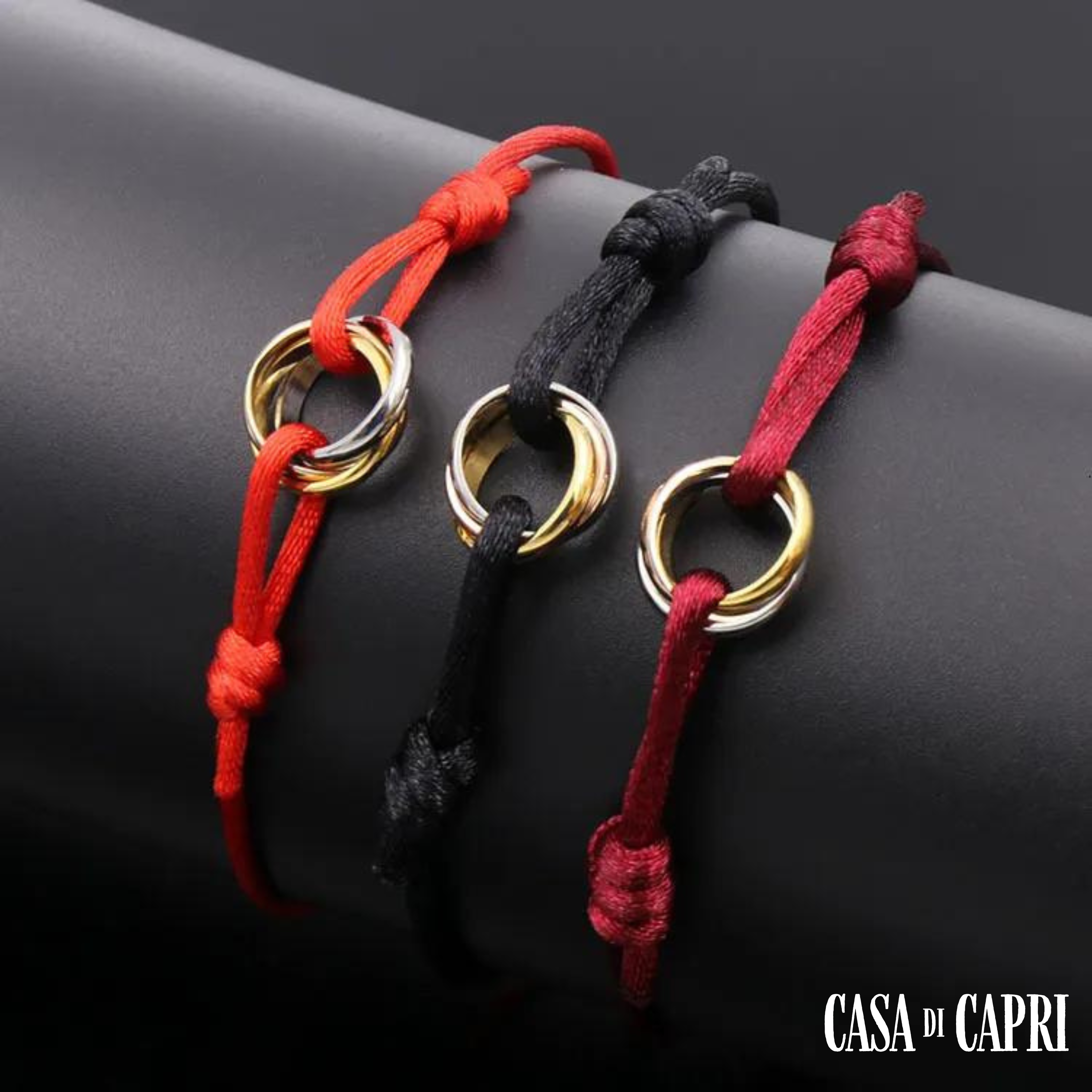 TriClasp™ | Unisex Rope Bracelet | Casadicapri.co