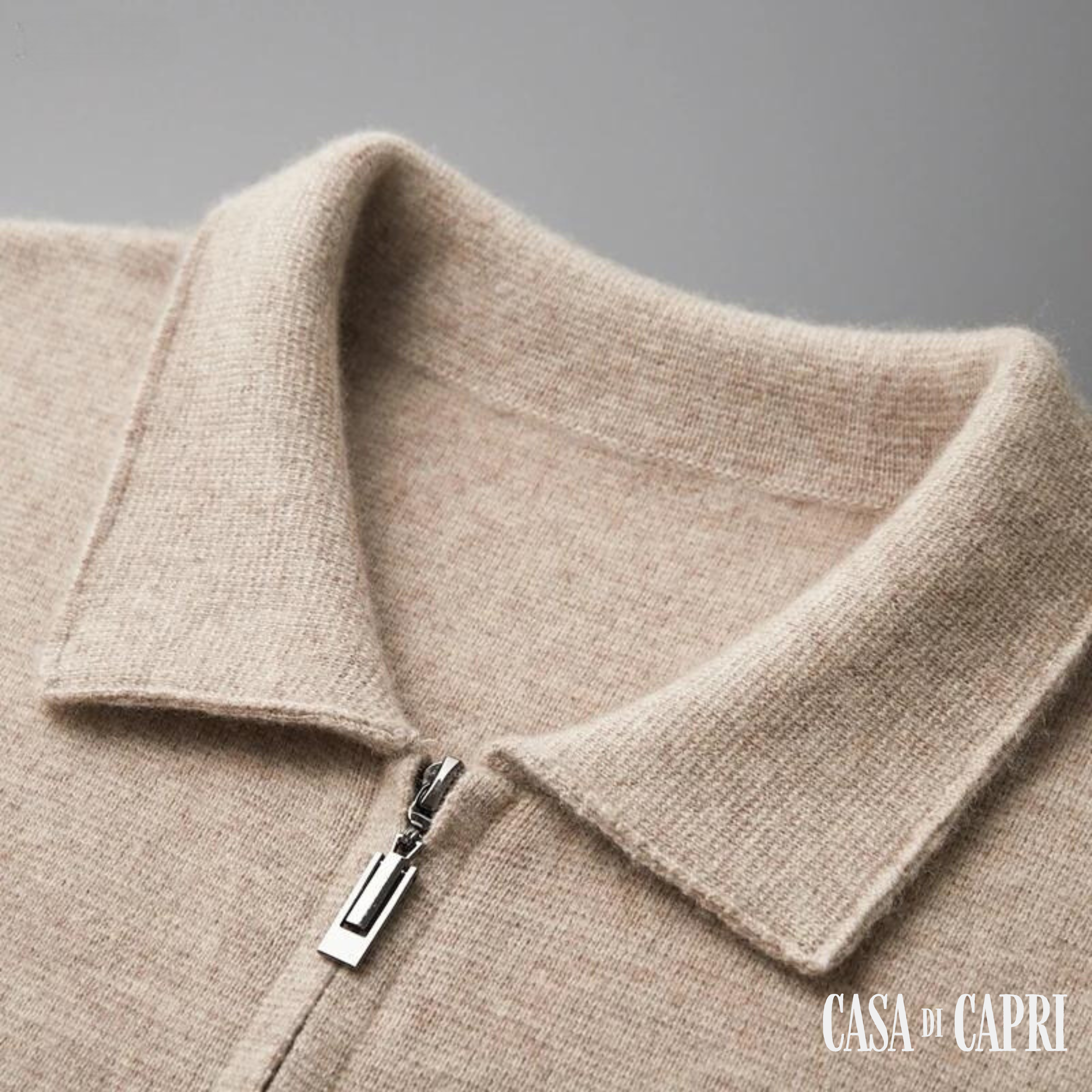 Matera™ | Merino Wool Zip Cardigan