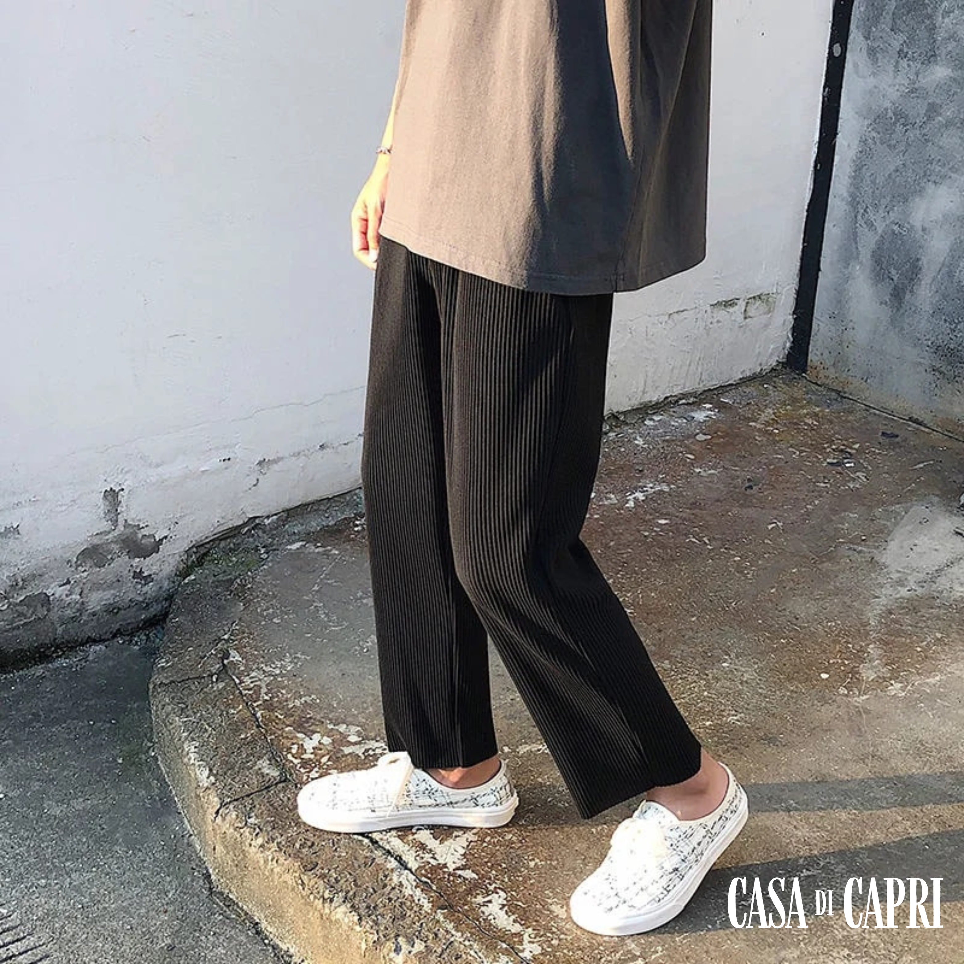 Umbria™ | Ribbed Trousers | Casadicapri.co