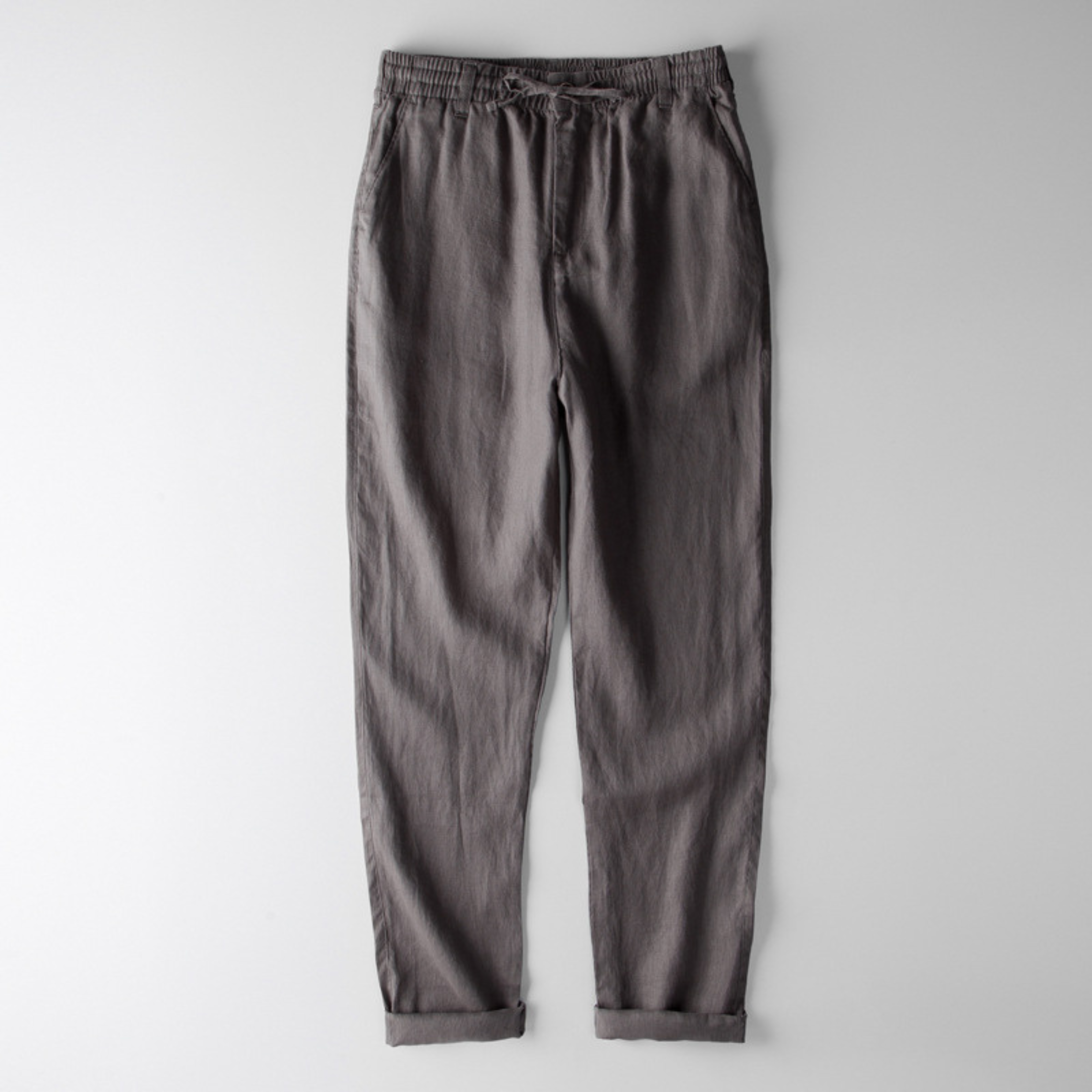 Calma™ | 100% Linen Drawstring Trousers