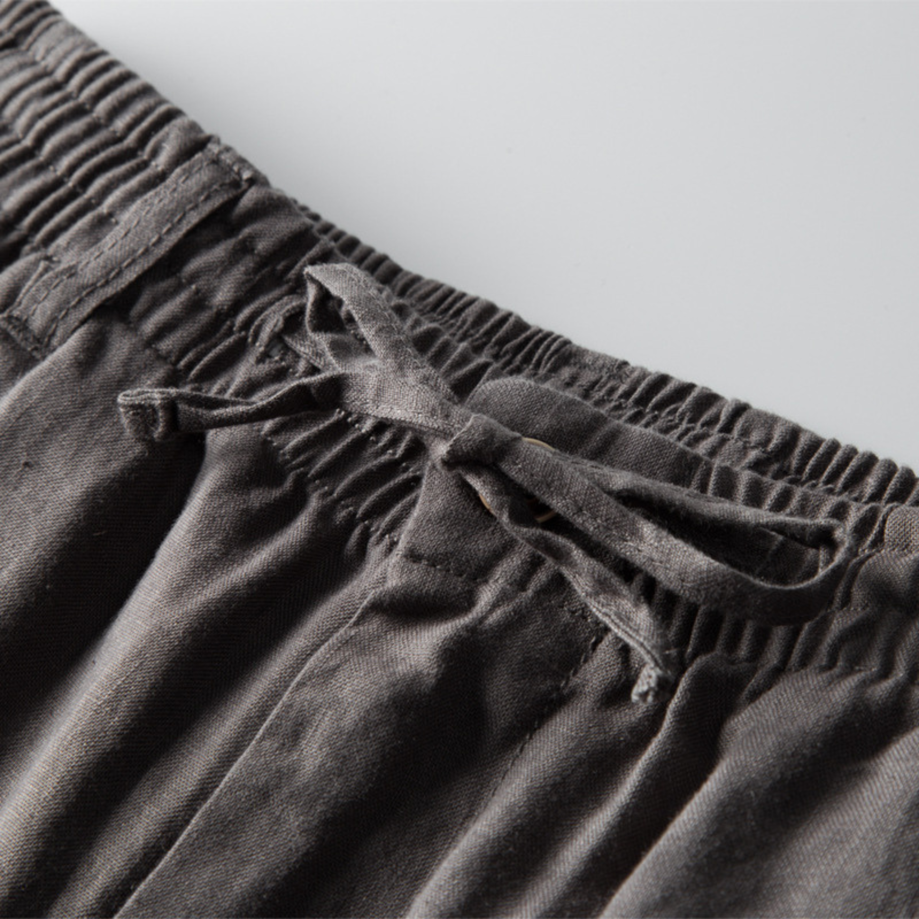 Calma™ | 100% Linen Drawstring Trousers