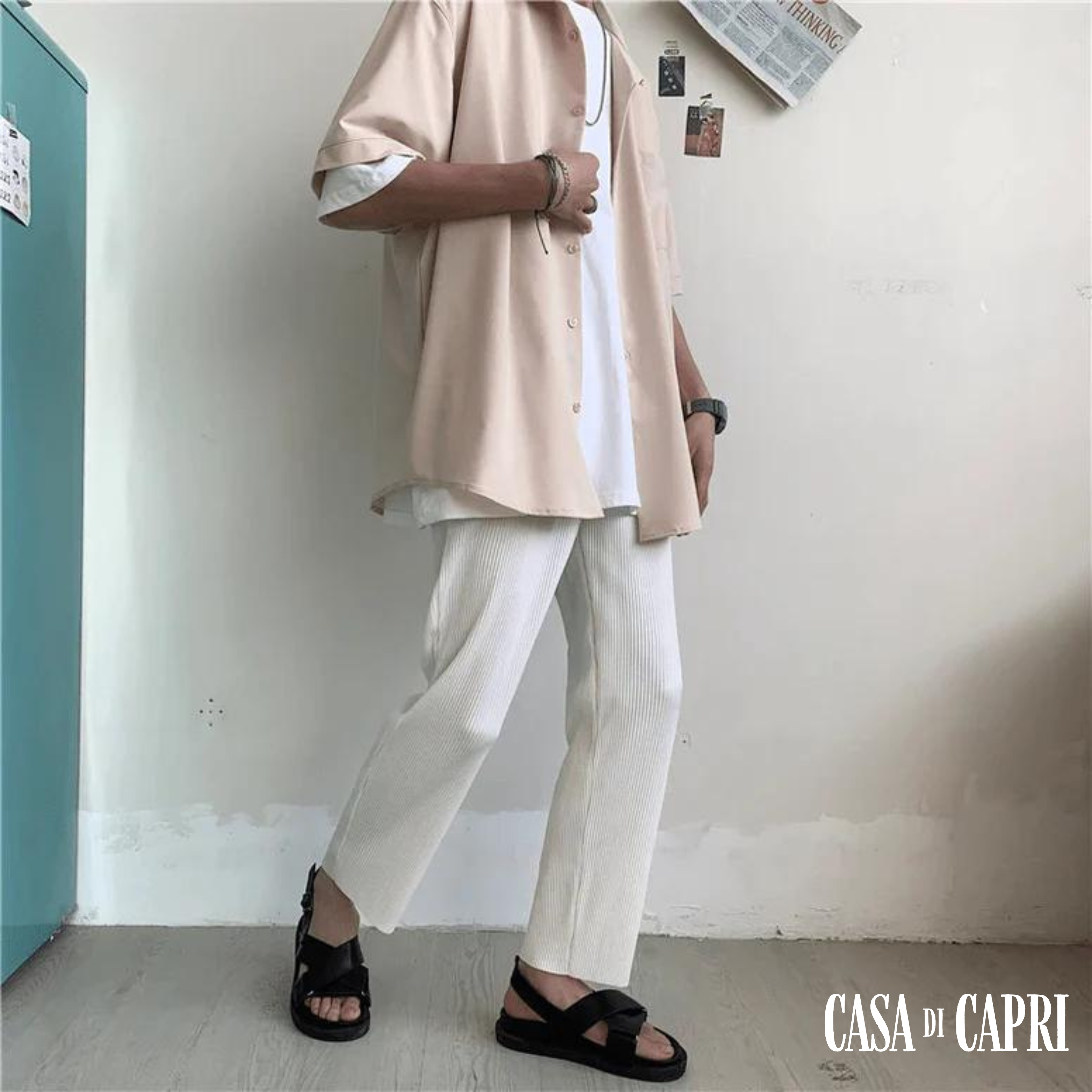 Umbria™ | Ribbed Trousers | Casadicapri.co